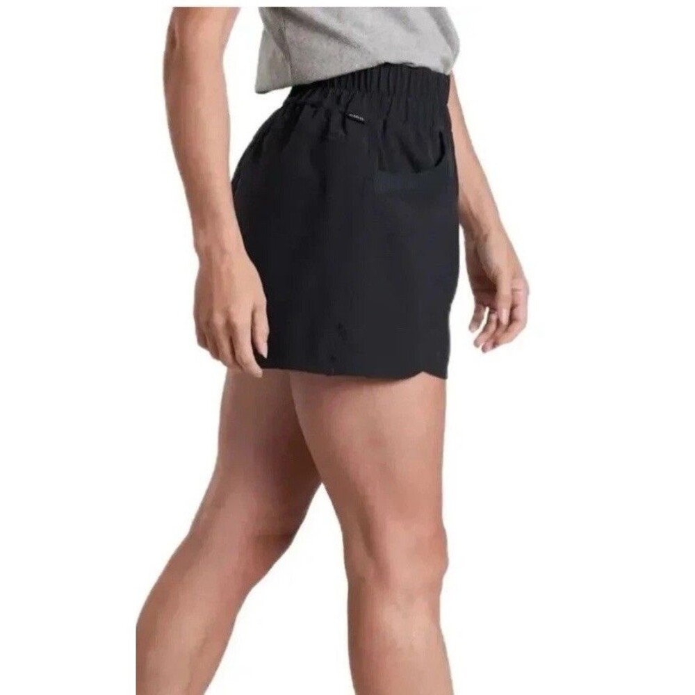 KUHL Women's Vantage Shorts Medium 4” Black Lightweight Stretch Hiking - Picture 3 of 4